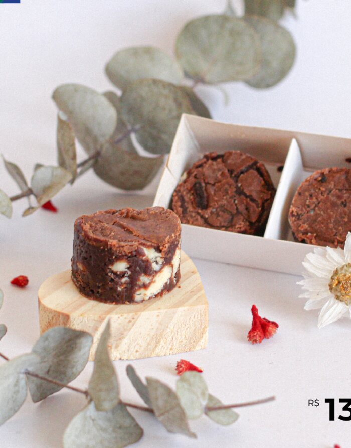 Stopper duo — 2 brownies